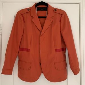 Rachel Roy Orange Cotton Jacket